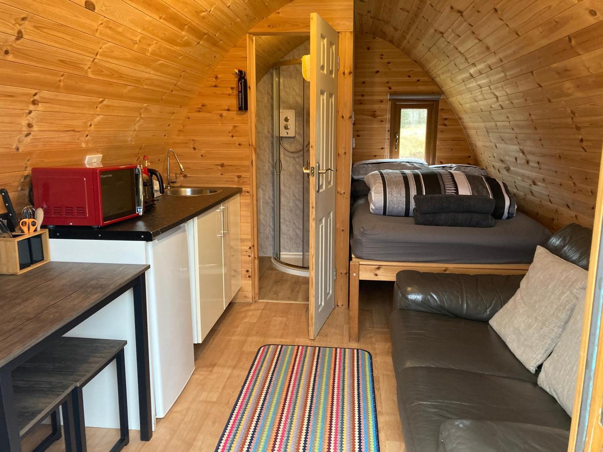 Kilcamb Camping Pods Hotel Edinbane Exterior foto